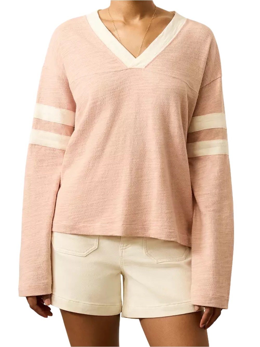 Faherty Sunwashed Slub Varsity T-Shirt